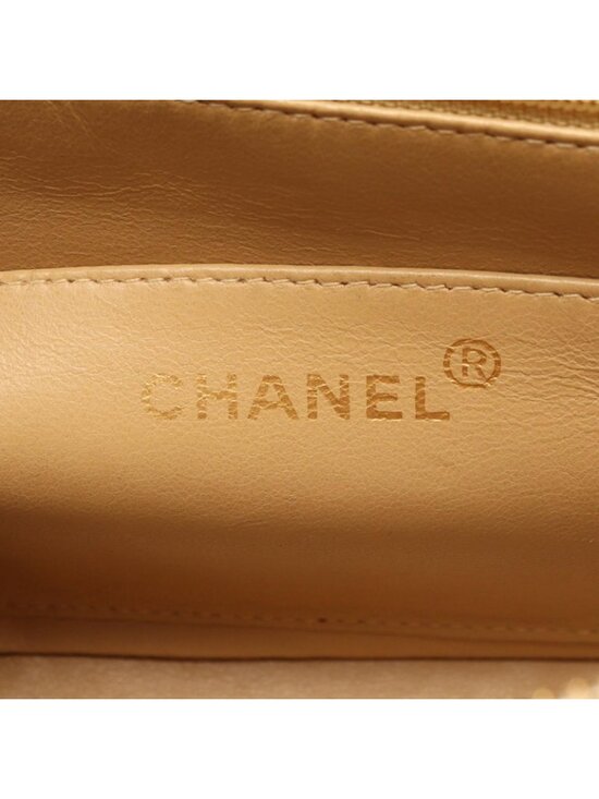 Chanel Backpack Quilted Beige Lambskin Suzu main image 12